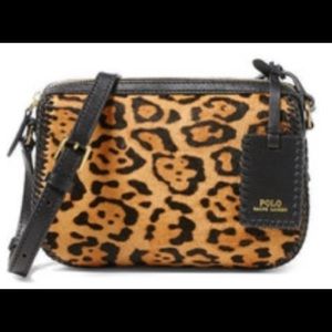 Polo Ralph Lauren Mini Haircalf Crossbody Bag